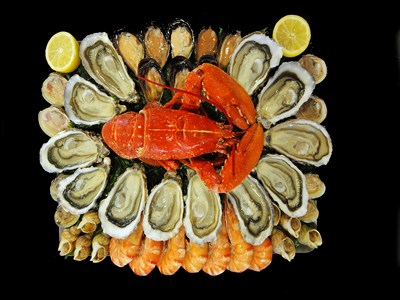 Plateaux de coquillages imperial des coquillages du Roy René Plateaux de coquillages imperial des coquillages du Roy René à aix en Provence (13)